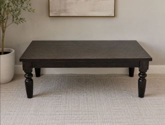 Cost Plus World Market solid wood coffee table