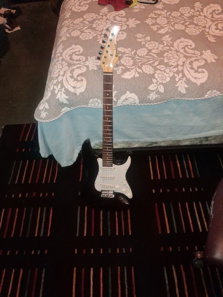 Carlson-brand electric guitar
