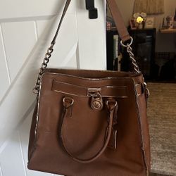 Michael Kors Hamilton Large Cognac Bag