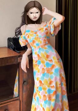 Closet Cleaning · Dress (Color-splashed）