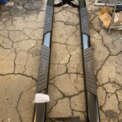 Black 4 Inch Running Boards For 02-08 Dodge Ram 1500 Quad Cab Ext Cab (no Crew Cab) Estribó Tubos