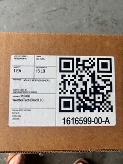 Tesla Model Y rubber floor mats, brand new