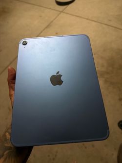 iPad blue