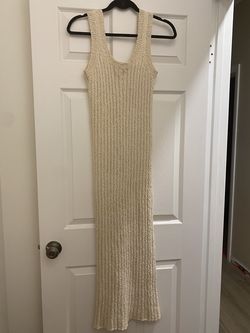 Ivory Knit Dress