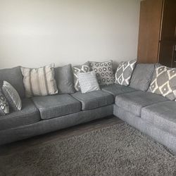 Grey 2-PC Sectional 