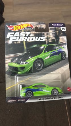 Hot Wheels,   Fast & Furious 1995 Mitsubishi Eclipse real Riders 2020