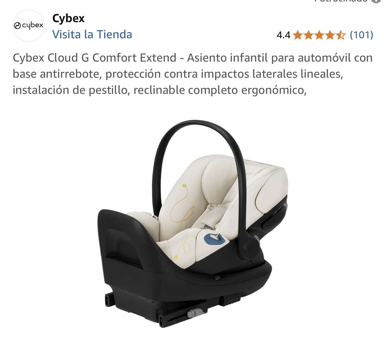 Cybex Extended Car Seat