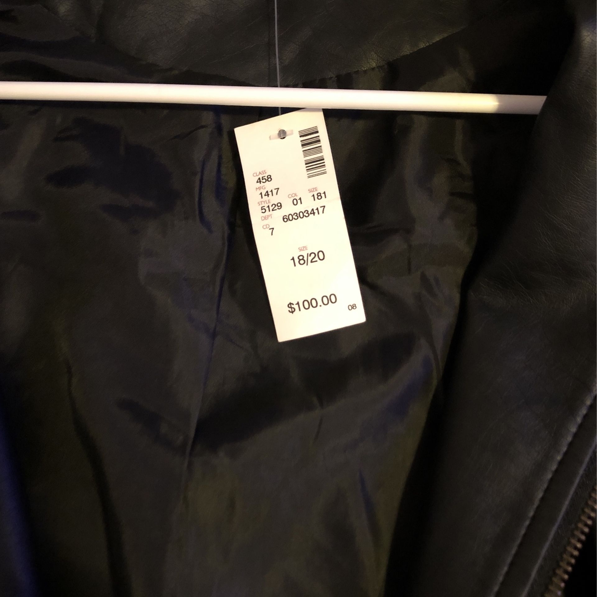 Avenue leather Jacket