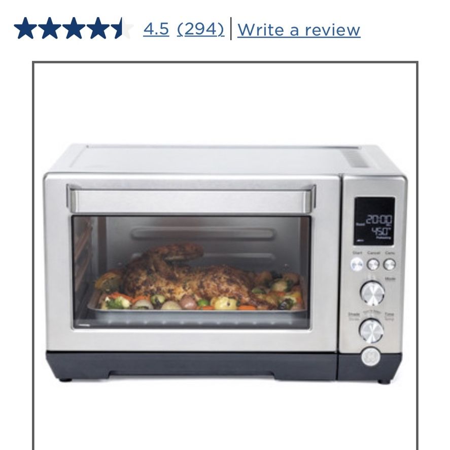 Ge Quartz Convection Toaster Oven for Sale in Washington DC OfferUp