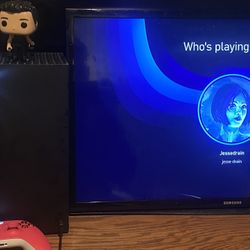 Xbox X W/ Pink Controller