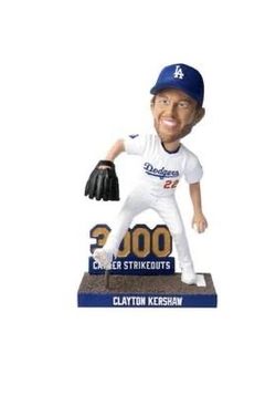 Kershaw 3000 Strikeout Bobblehead
