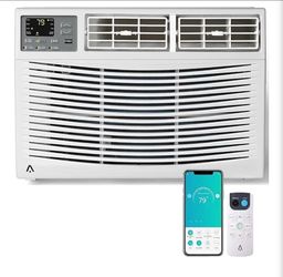 12000 BTU Window Air Conditioner with WiFi/App Control, Cools Up to 550 Sq.Ft, 3-in-1 Cooling/Dehumidifier/Fan, 115V for Bedroom, Living Room, Office