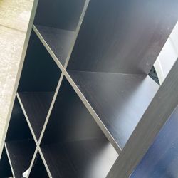 IKEA Shelf Dark Black Oak Color