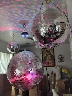 Disco Balls Sets 12" -16"- 24" 