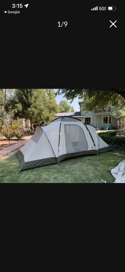 Rare North Face TRAILHEAD 8, 8 Person 3 Room Family Camping Tent