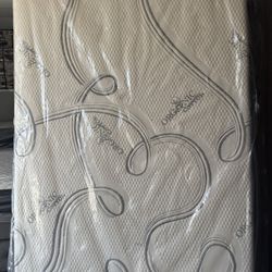 Full Size Organic Cotton Hybrid Cool Memory Foam Mattress 