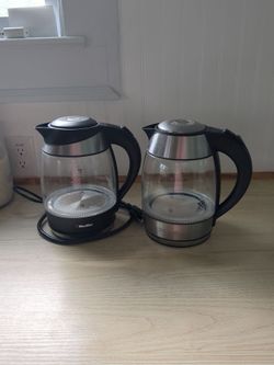 Mueller and Chefman Glass Electric Kettles – Set of 2