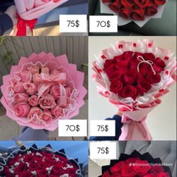 Ramo Buchón Rose Bouquet Mothers Day