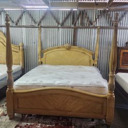 Recamara King Con Colchones 