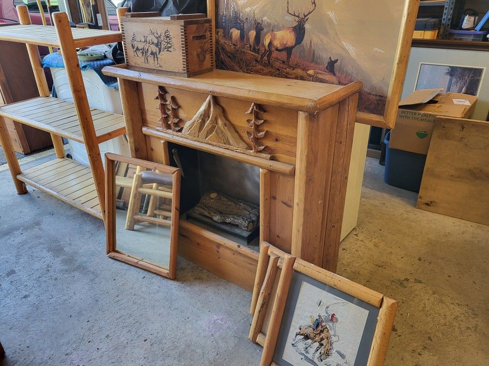Log Funiture Blowout. Price Reduced