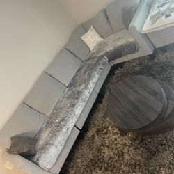 Light Grey Sectional 
