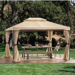 Beige Gazebo