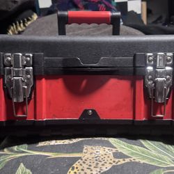 Corebilt Metal Toolbox W Removable Tray