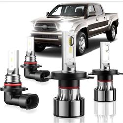 ETOILUMI  Toyota Tacoma 05-11 LED Bulbs Combo 4 Pc 6000K White High/Low Beam/Fog