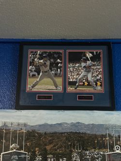 Russell Martin & Andre Ethier Dodgers Framed Photo
