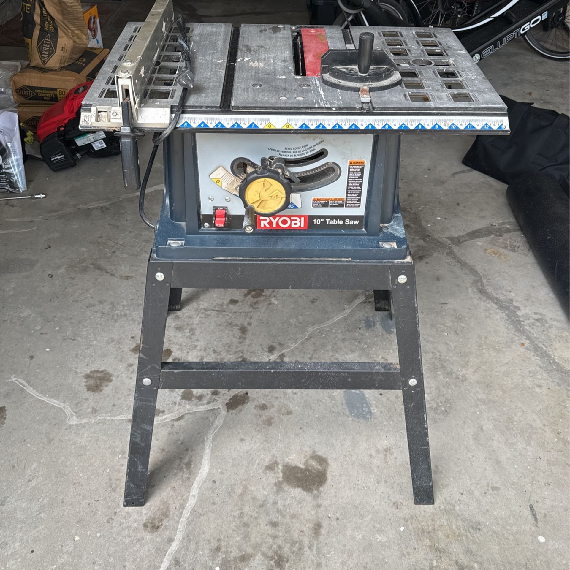 Ryobi 10 Inch Table Saw