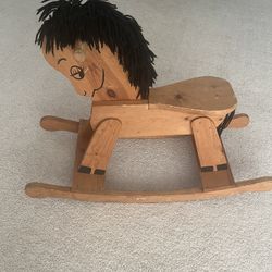 Old Fashion Rocking Horse.