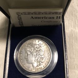 1882 Silver Morgan Dollar Coin