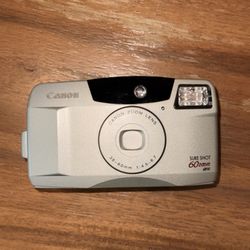 Canon Sure Shot 60 Zoom 35mm Film Camera