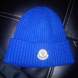 Blue Moncler Beanie