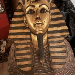 Egyptian Wall Mask Of Tutankhamen 