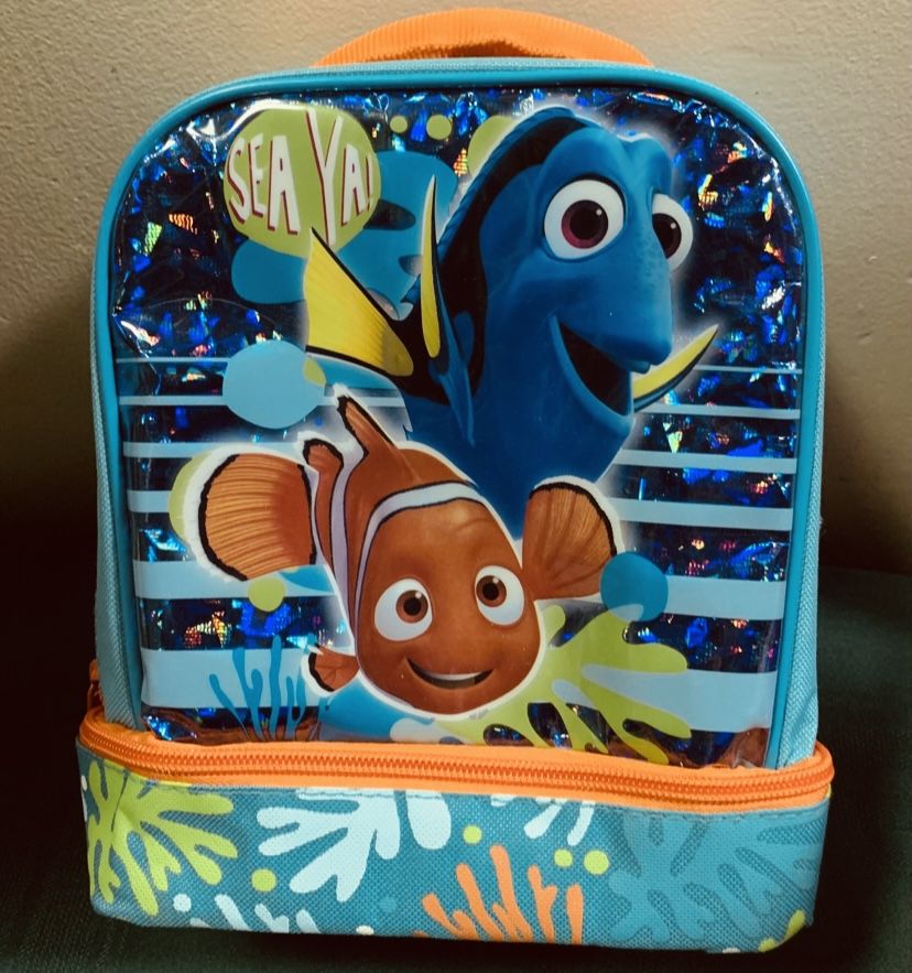 Finding Nemo and Dora insulated lunch bag