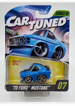 MGA Entertainment Car Tuned Series 10 1970 Ford Mustang Blue