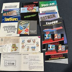 NES Game Manuals 