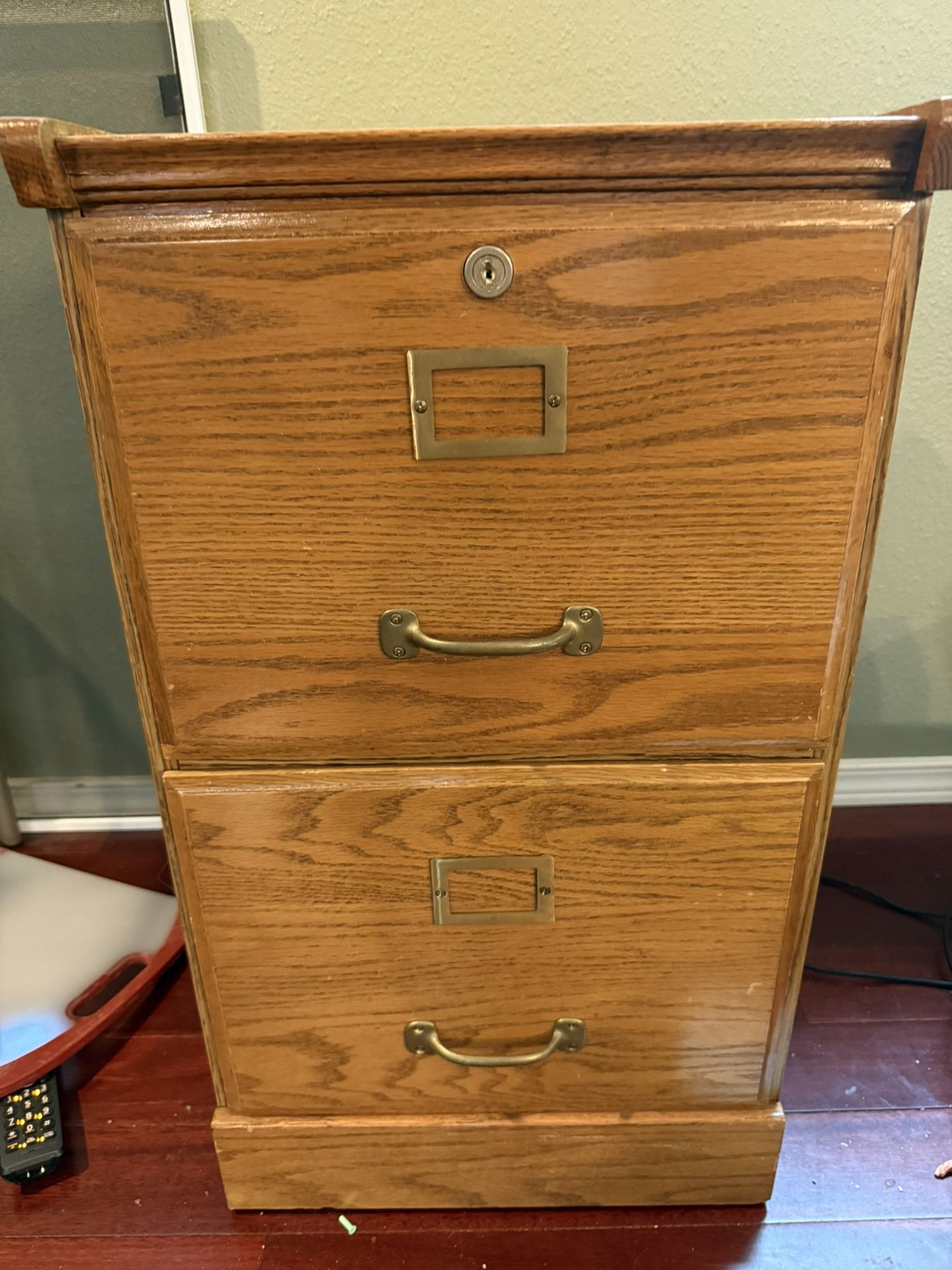 Wooden Filing Cabinet