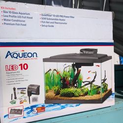 Aqueon LED 10 Aquarium Kit – 10 Gallon (Used)
