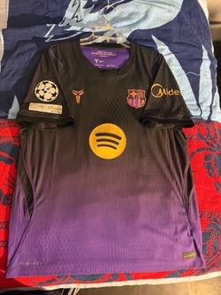 FC Barcelona Kobe Bryant Away 26/27 Kit Size Large