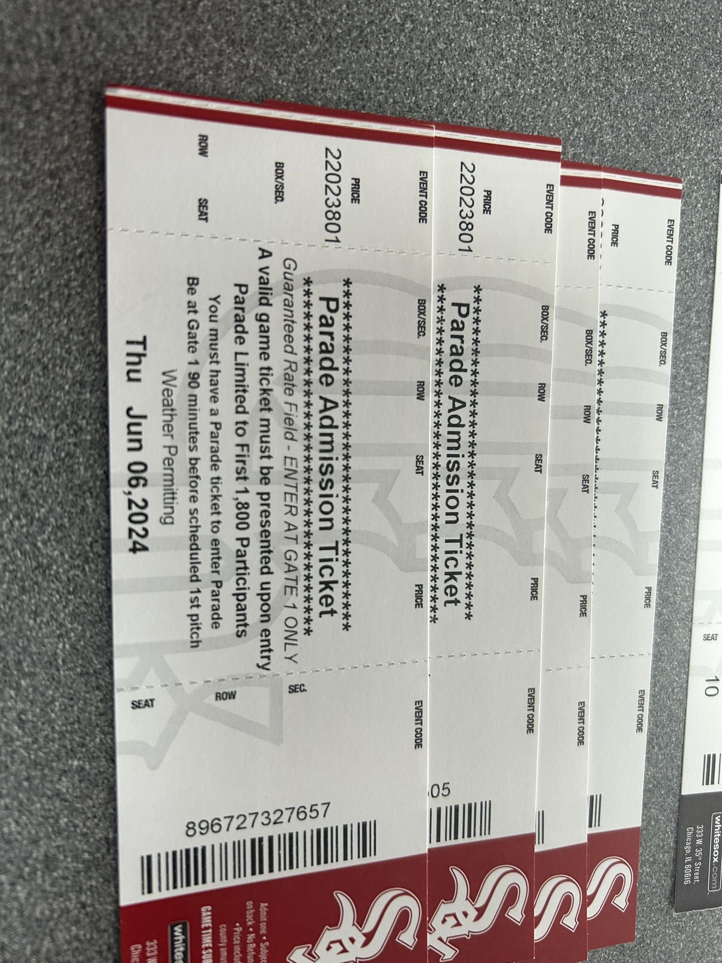 White Sox Tickets