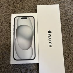 T-Mobile iPhone 15 & Apple Watch SE3 40 Bundle