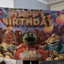 Back Drop Kids Birthday 