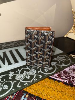 Goyard black and tan Bifold wallet Brand new