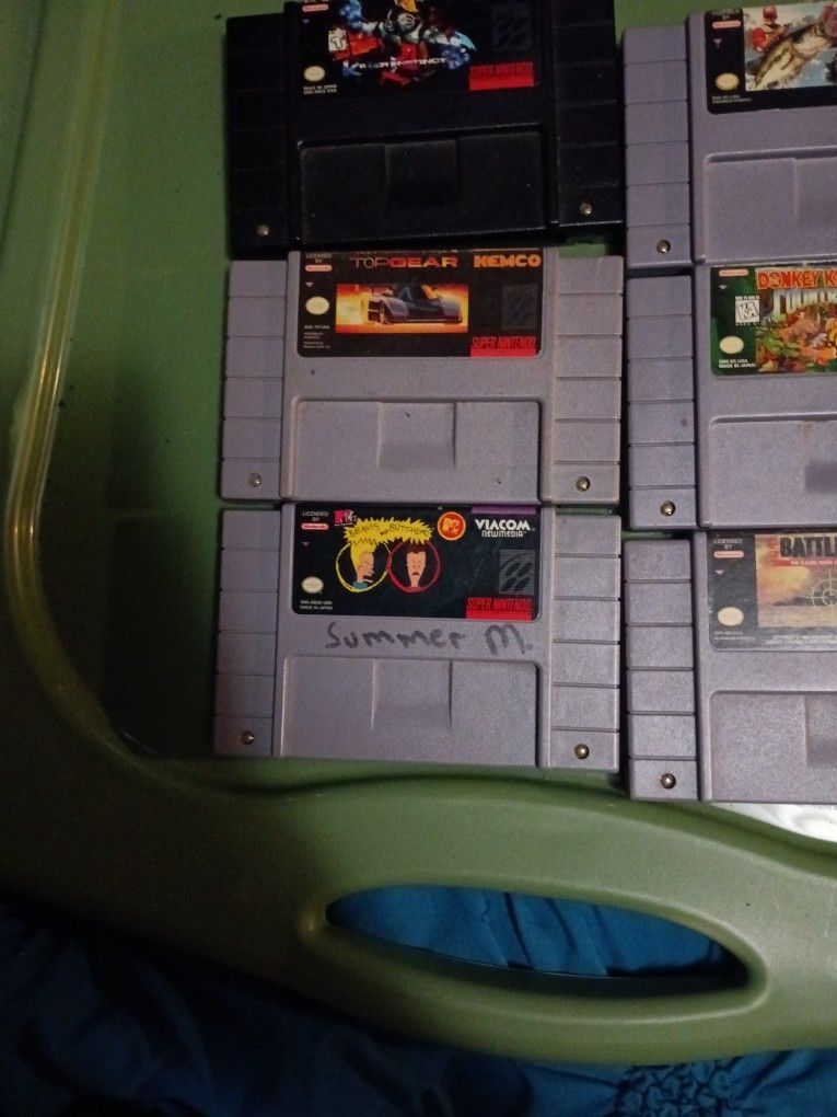 Super Nintendo Games