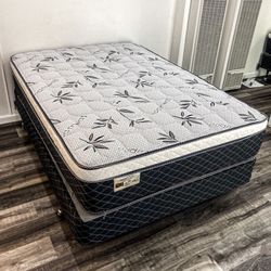 Full Size Mattress And Box Spring New 