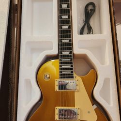 Goldtop Les Paul Guitar - New In Box