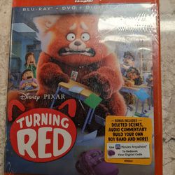 Blu-Ray DVD 📀 Disney.PIXAR. Turning Red ♥️ PG