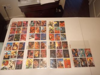 Joe Juskos rare trading cards.